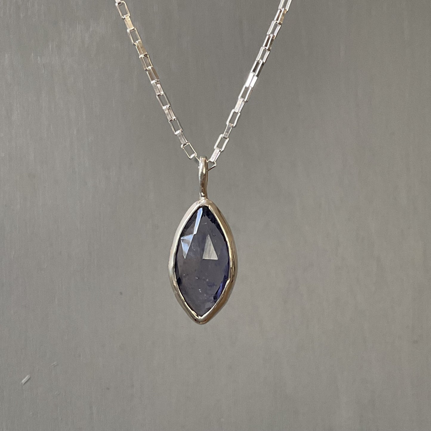 Iolite Marquise Necklace