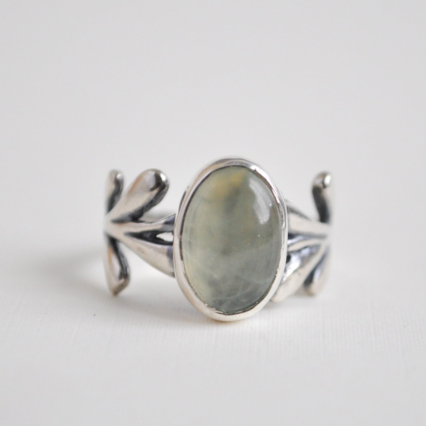 Prehnite Ring—Size 6
