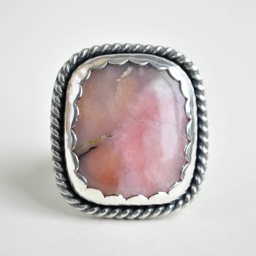 Pink Opal Ring —Size 10