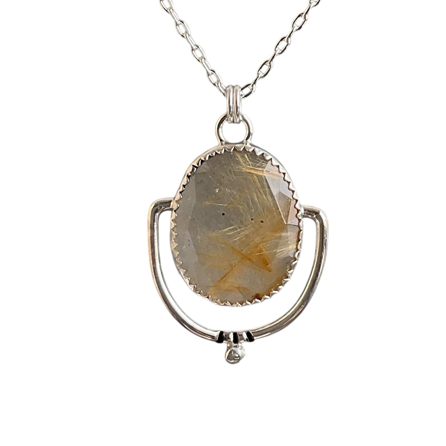 Gemstone Hanger Necklace
