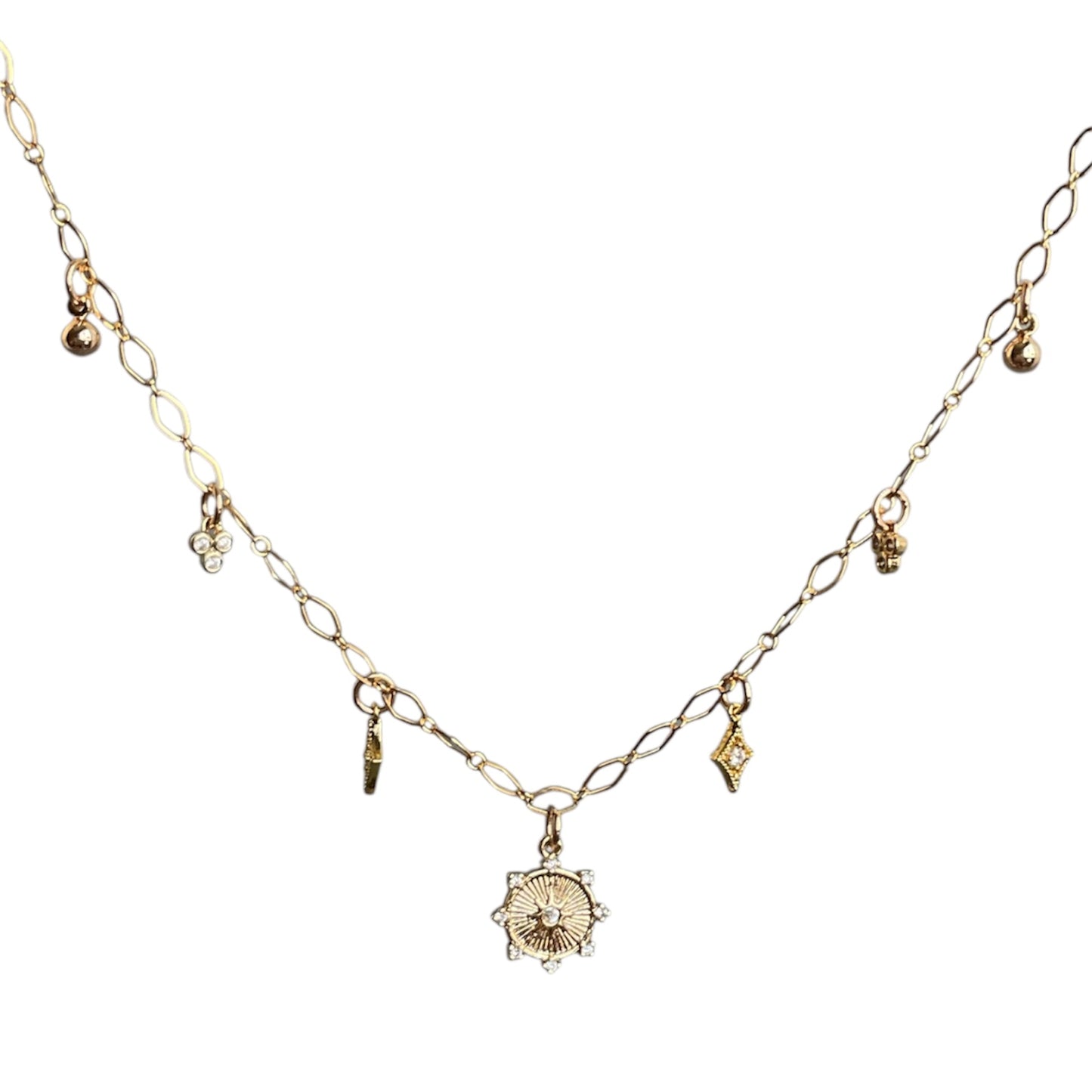 Gold-filled Charm Necklace