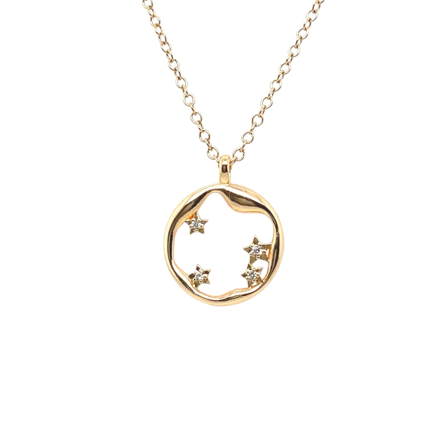 Wax Circle Necklace