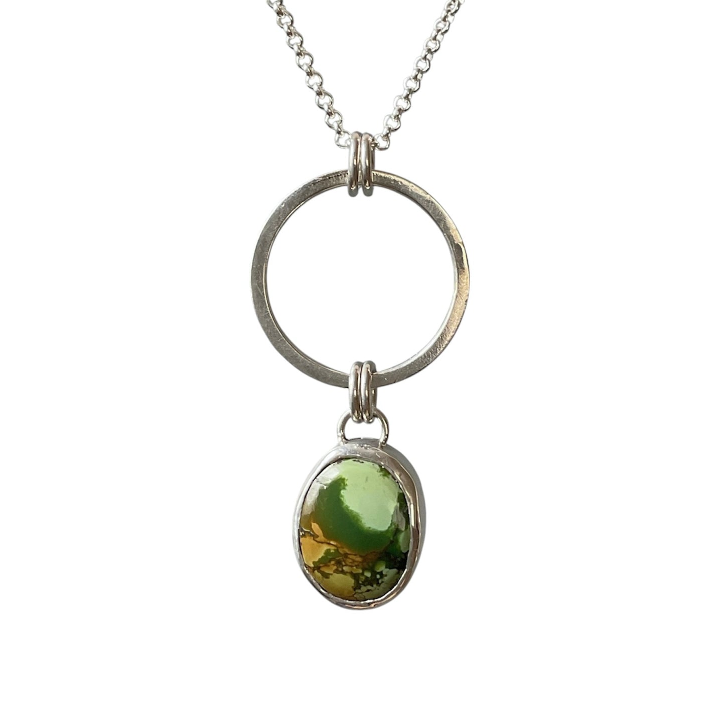 Gemstone Gumdrop Necklace