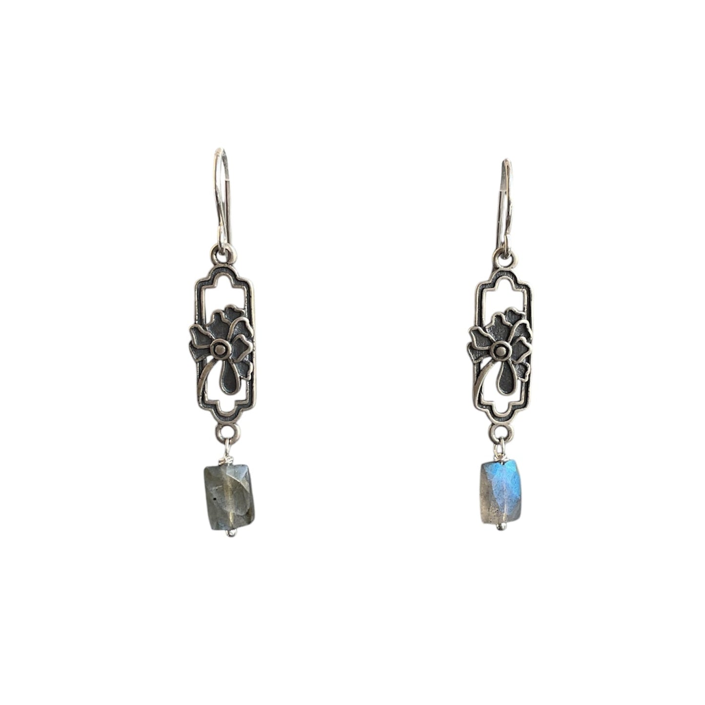 Dangle Blossom Earrings