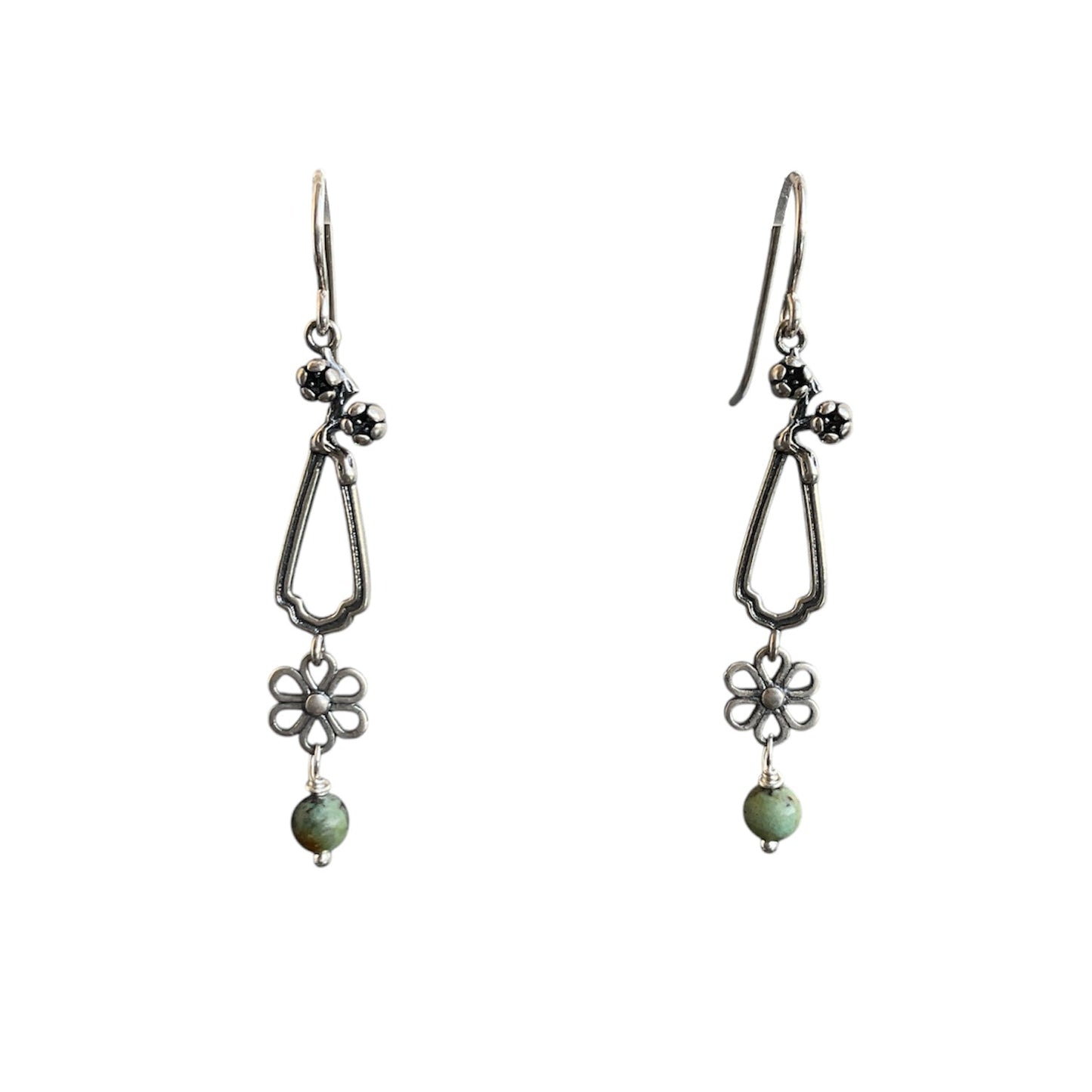 Dangle Blossom Earrings