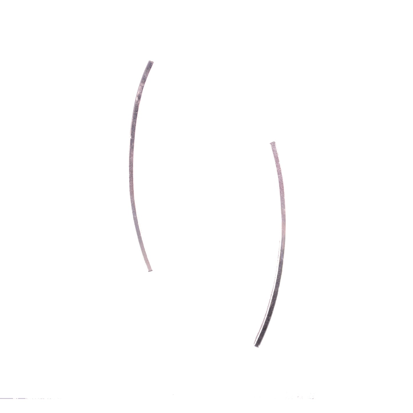 Curved Bar Post Earrings