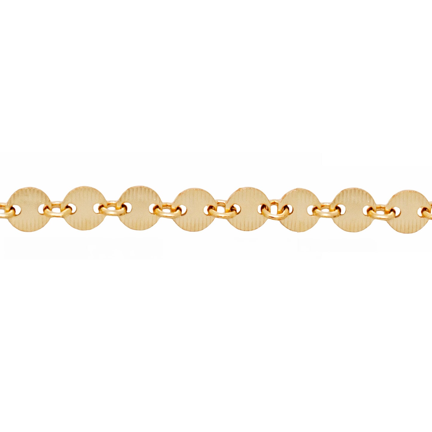 Textured Disc Bracelet