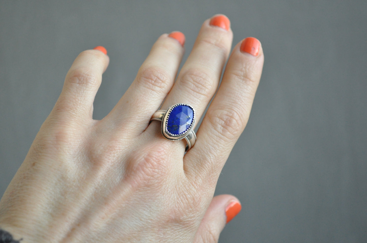 Lapiz Lazuli Ring—9.5