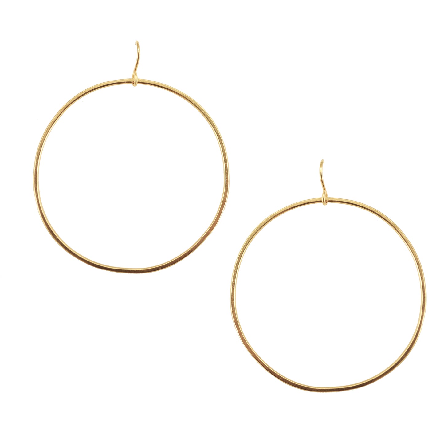 Large Circle Earrings