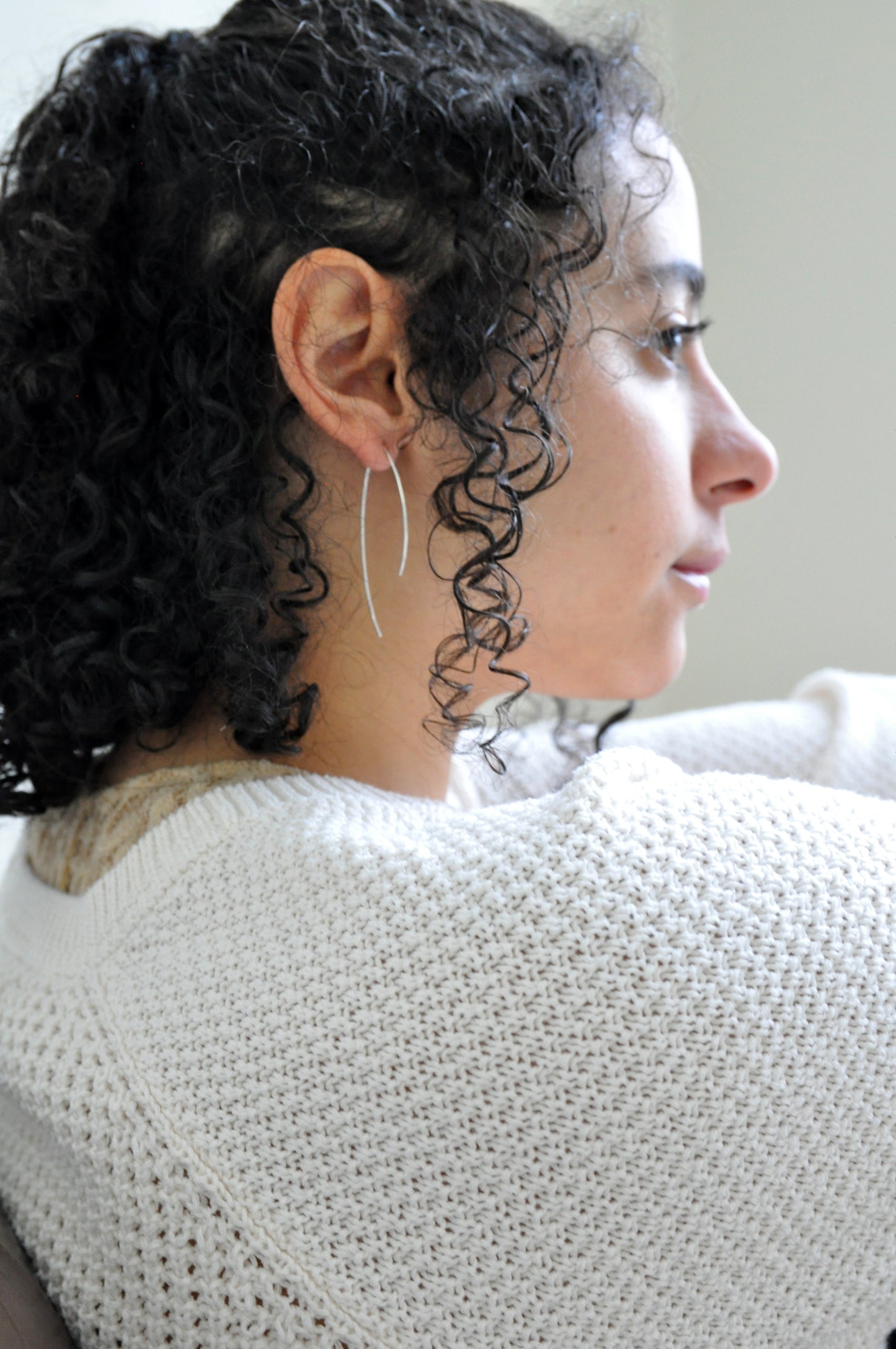 Marquise Wire Earrings