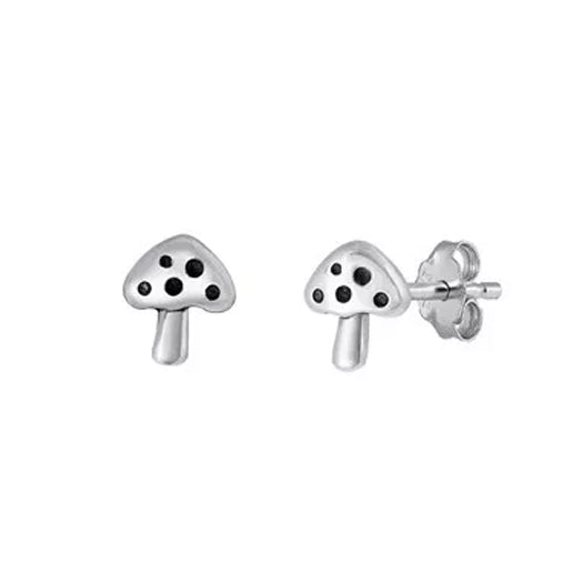 Mushroom Stud Earrings