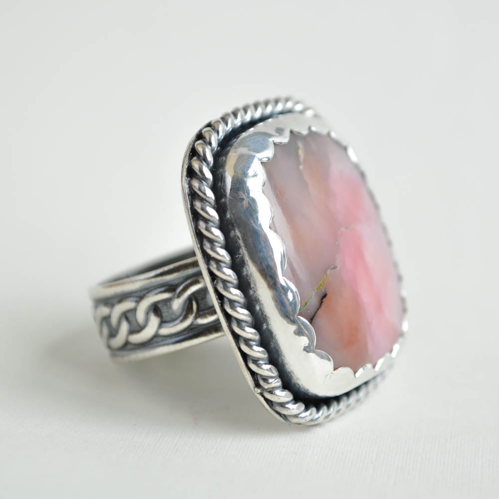 Pink Opal Ring —Size 10