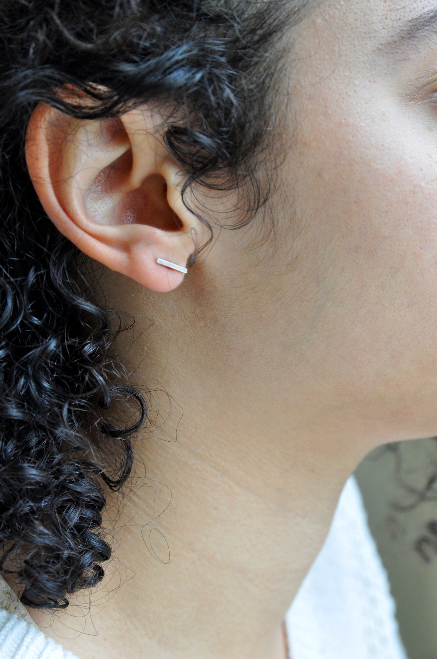 Small Bar Post Earrings