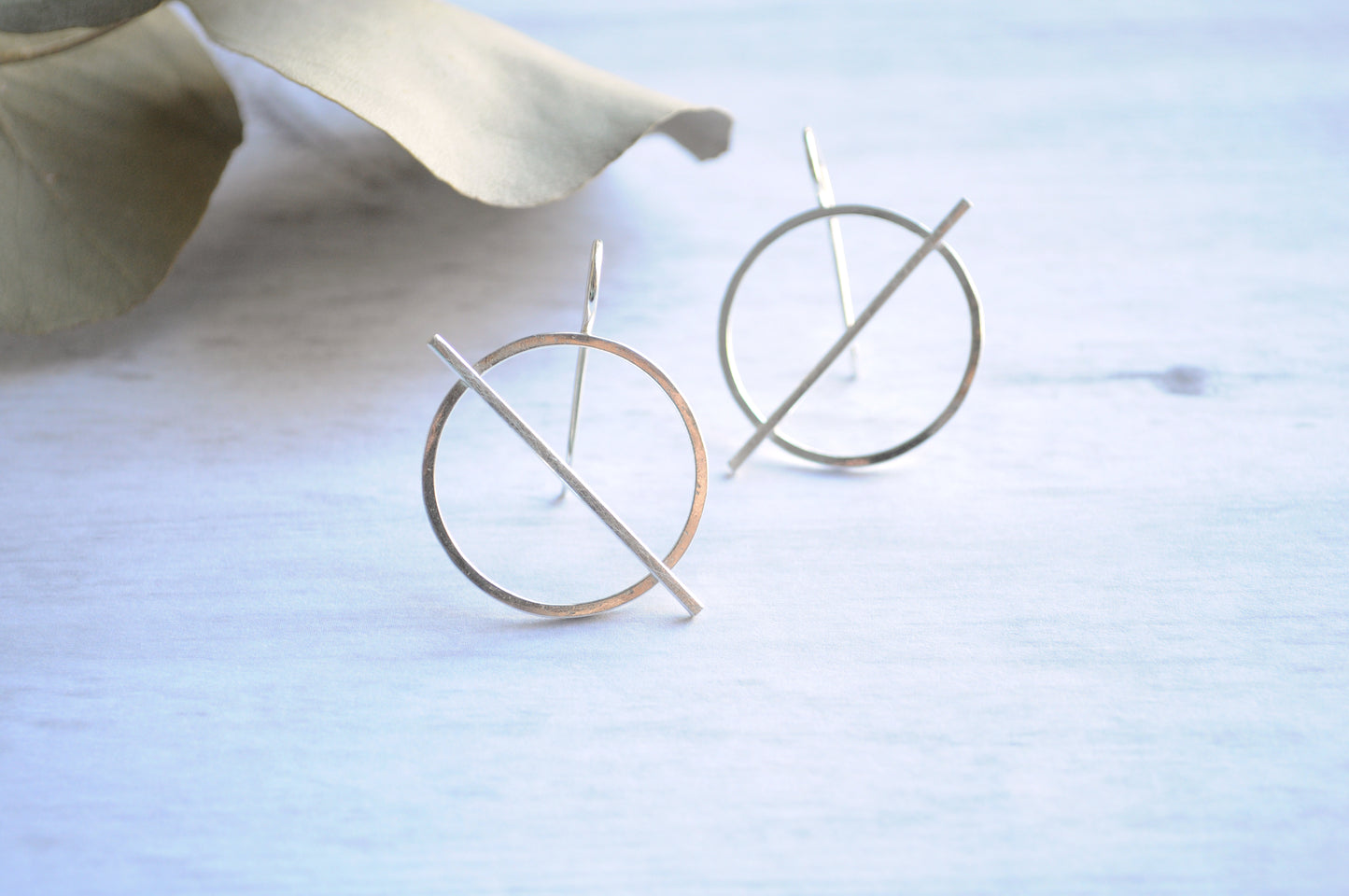 Split Circle Earrings