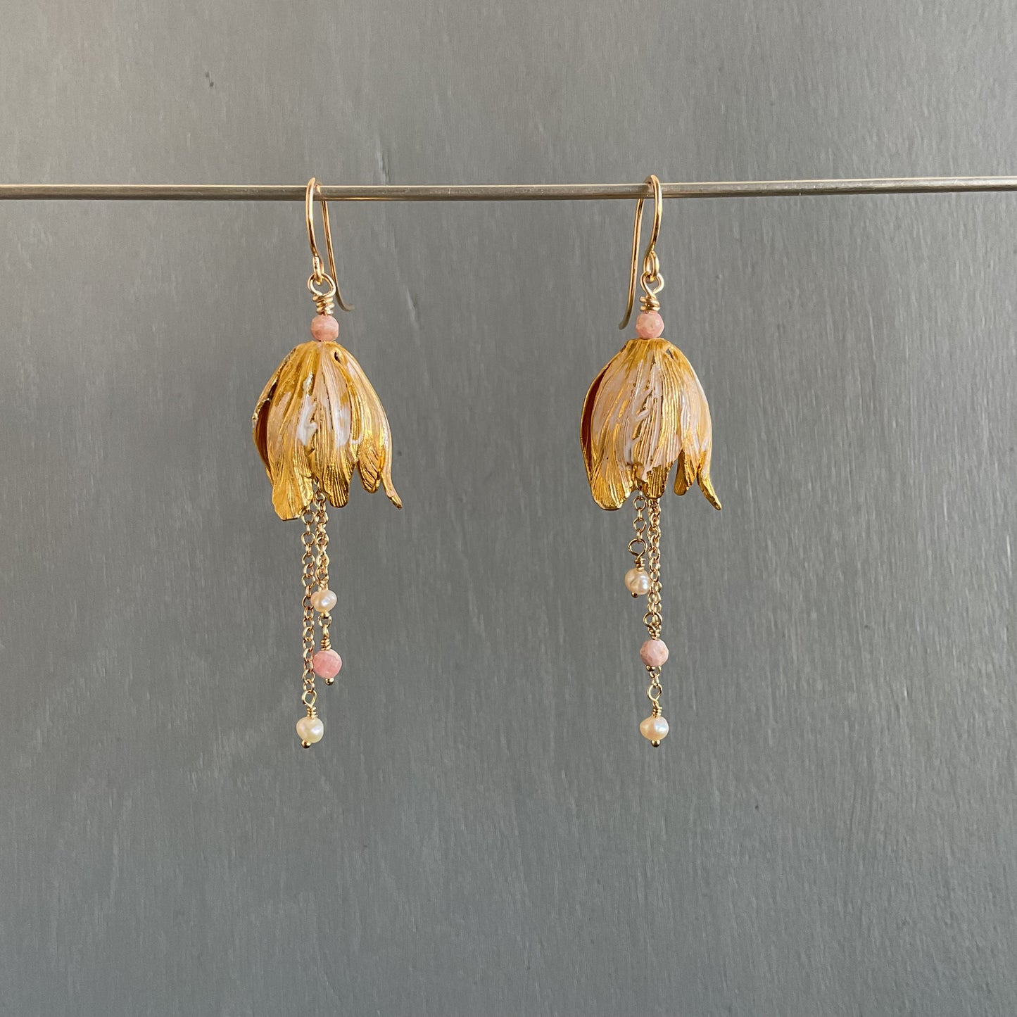 Tulip Drop Earrings