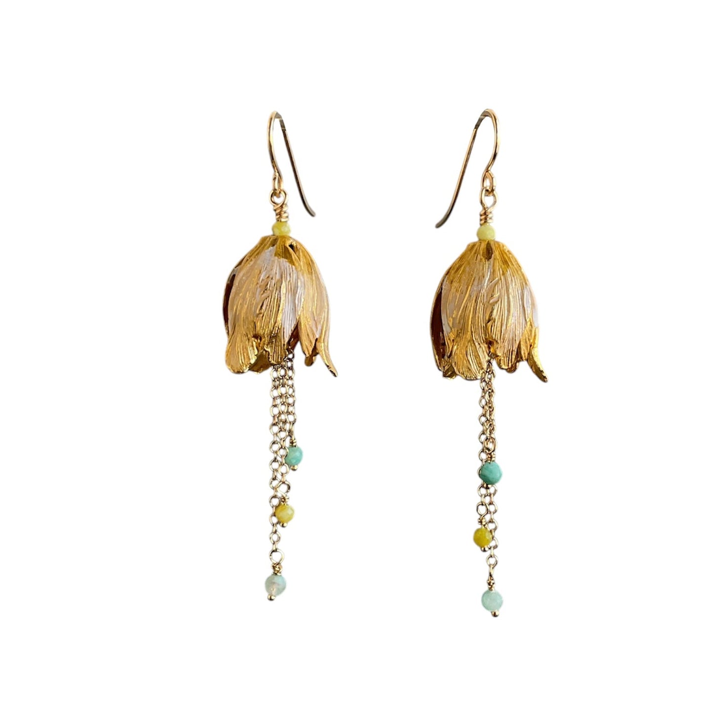 Tulip Drop Earrings