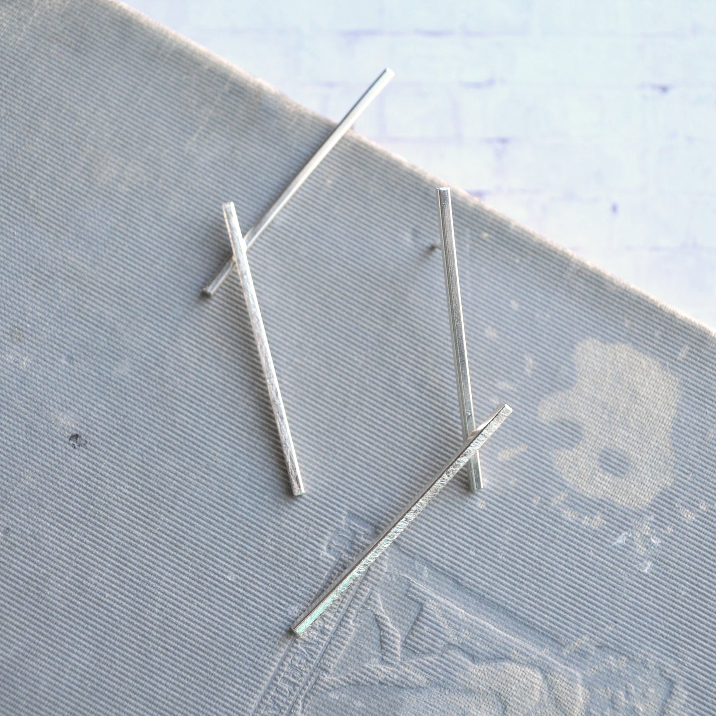 Wide Angle Earrings