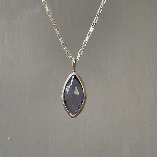 Iolite Marquise Necklace