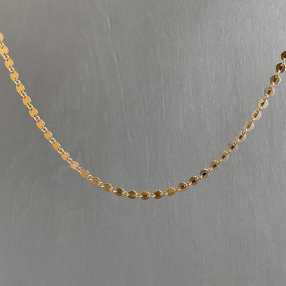 Textured Disc Necklace