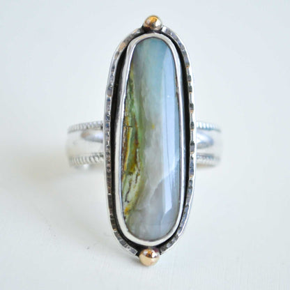 Peruvian Opal Ring—Size 9