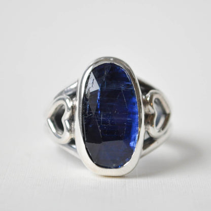 Kyanite Heart Ring—Size 7.5