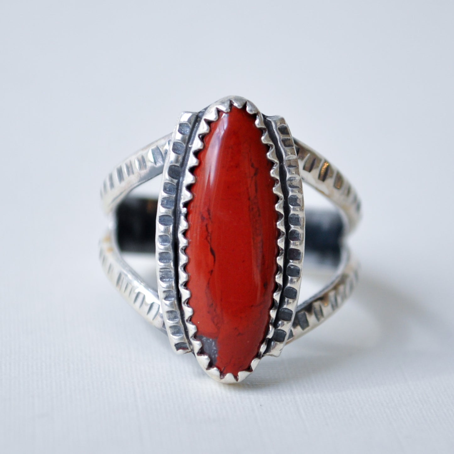 Jasper Eye Ring—Size 7