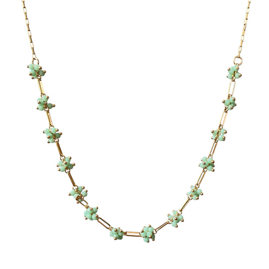 Seafoam Barnacle Necklace