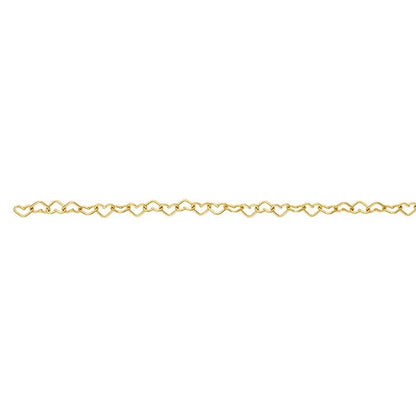 Dancing Heart Chain Bracelet