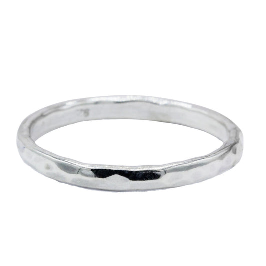 Hammered Stacking Ring