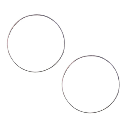 Large Circle Earrings