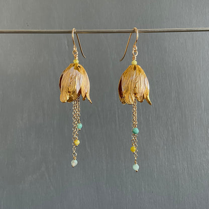 Tulip Drop Earrings